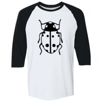 Adult Heavy Cotton™ Three-Quarter Raglan Sleeve T-Shirt Thumbnail