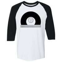 Adult Heavy Cotton™ Three-Quarter Raglan Sleeve T-Shirt Thumbnail