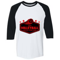 Adult Heavy Cotton™ Three-Quarter Raglan Sleeve T-Shirt Thumbnail