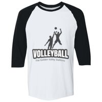 Adult Heavy Cotton™ Three-Quarter Raglan Sleeve T-Shirt Thumbnail