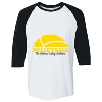 Adult Heavy Cotton™ Three-Quarter Raglan Sleeve T-Shirt Thumbnail