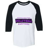 Adult Heavy Cotton™ Three-Quarter Raglan Sleeve T-Shirt Thumbnail
