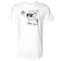 Men's Cotton Long Body Crew Thumbnail